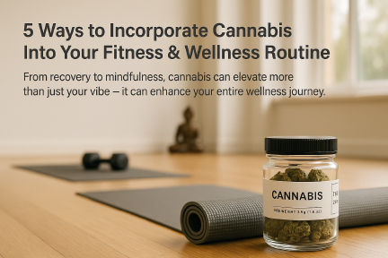 5 Ways to Incorporate Cannabis Into Your Fitness & Wellness Routine